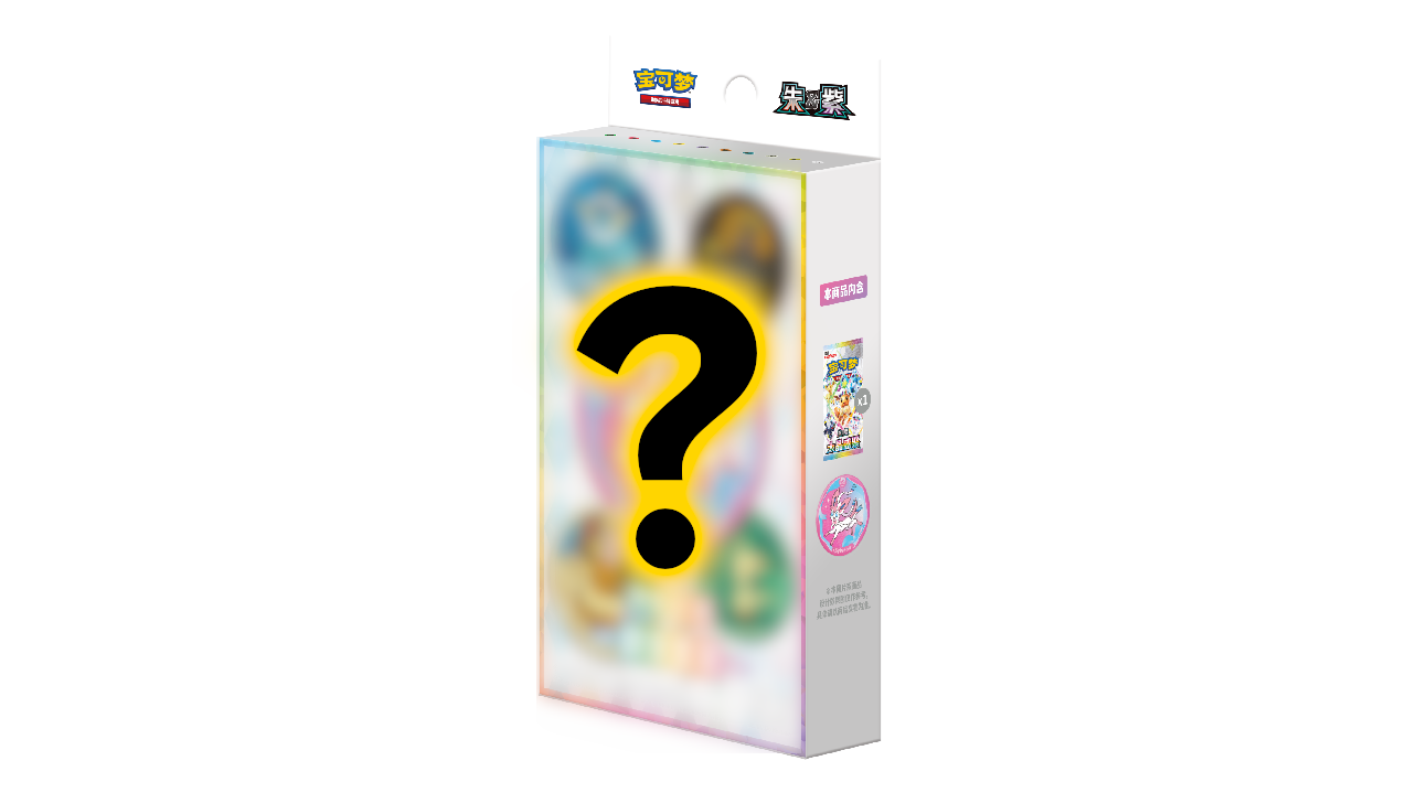 Simplified Chinese Pokémon TCG Eeveelution Badge Blind box
