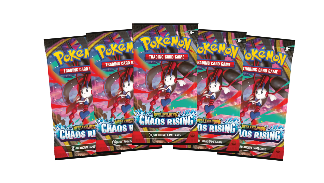 I'll take 5 NEW Pokemon Chaos Rising Packs